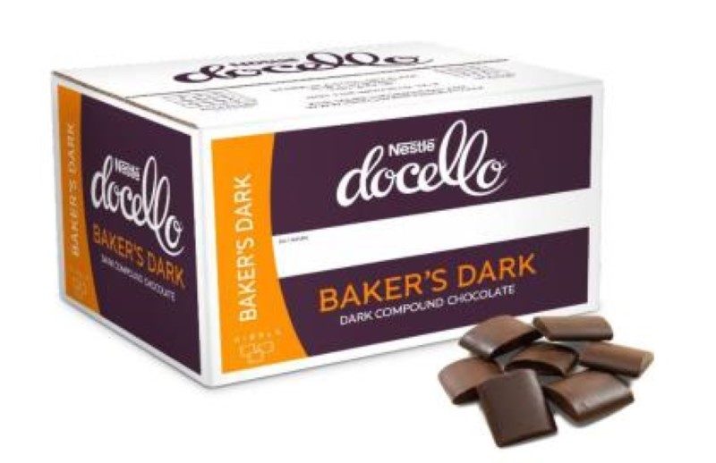 Chocolate Dark Kibble Baker - Nestle Docello - 5KG Carousel 1