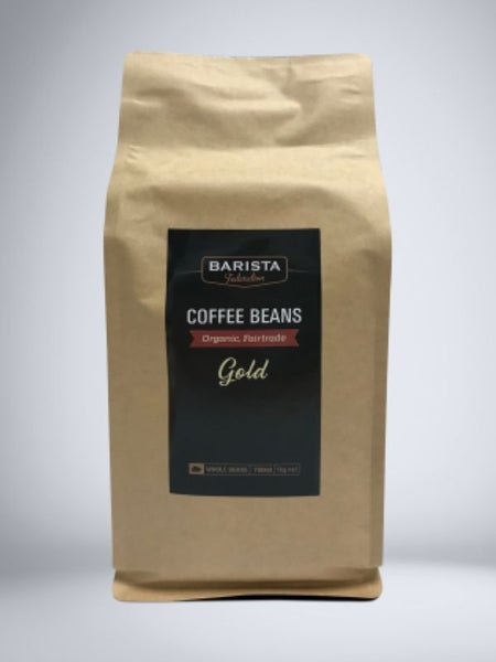 Coffee Beans Gold Organic FairTrade - Barista Federation - 1KG Carousel 1