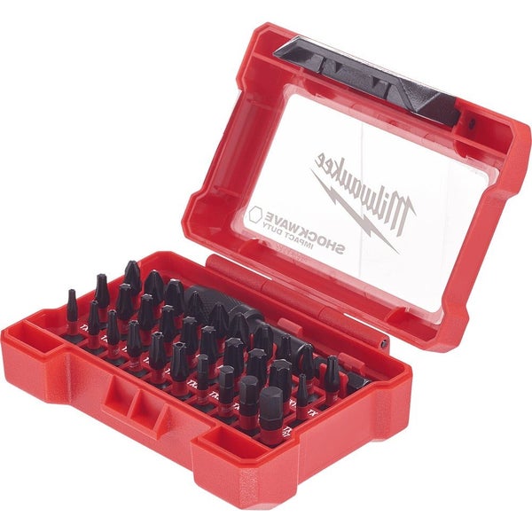 Milwaukee 4932464240 32 Pieces SHOCKWAVE Mini Impact Driver Bit Set With Case Carousel 2