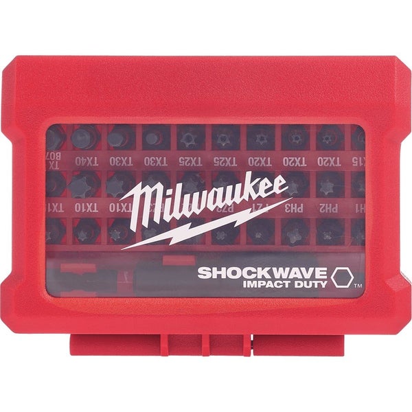 Milwaukee 4932464240 32 Pieces SHOCKWAVE Mini Impact Driver Bit Set With Case Carousel 4