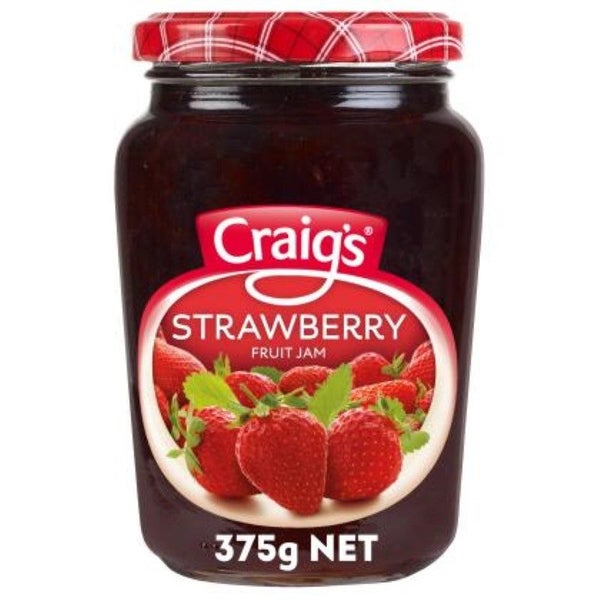 Jam Strawberry - Craig's - 375G Carousel 1