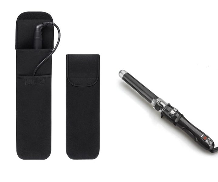 Hair Straightener Curling Iron Travel Pouch Storage Bag E0472BK0 Carousel 2