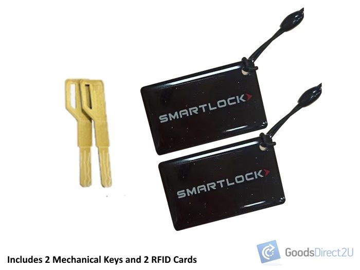 Smart Door Lock - Key, Pin, RFID, App - Deadbolt Carousel 13