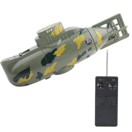 Mini RC Submarine Toy Remote Control Submarine Mini Simulation Military Remote Carousel 1