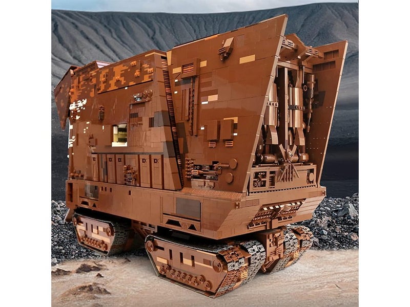 Remote Controlled Sand Crawler Model, 13168 Pieces 2.4G/App RC Sand Crawler Carousel 2