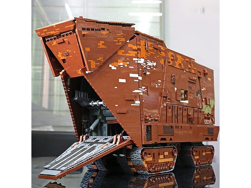 Remote Controlled Sand Crawler Model, 13168 Pieces 2.4G/App RC Sand Crawler Carousel 6