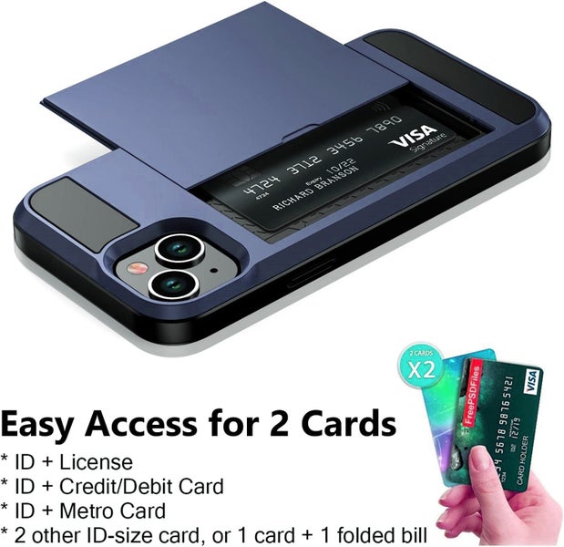 iPhone 15 Plus Case Card Slot Holder Carousel 3