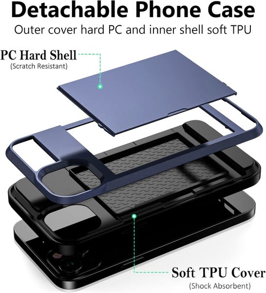 iPhone 15 Plus Case Card Slot Holder Carousel 2