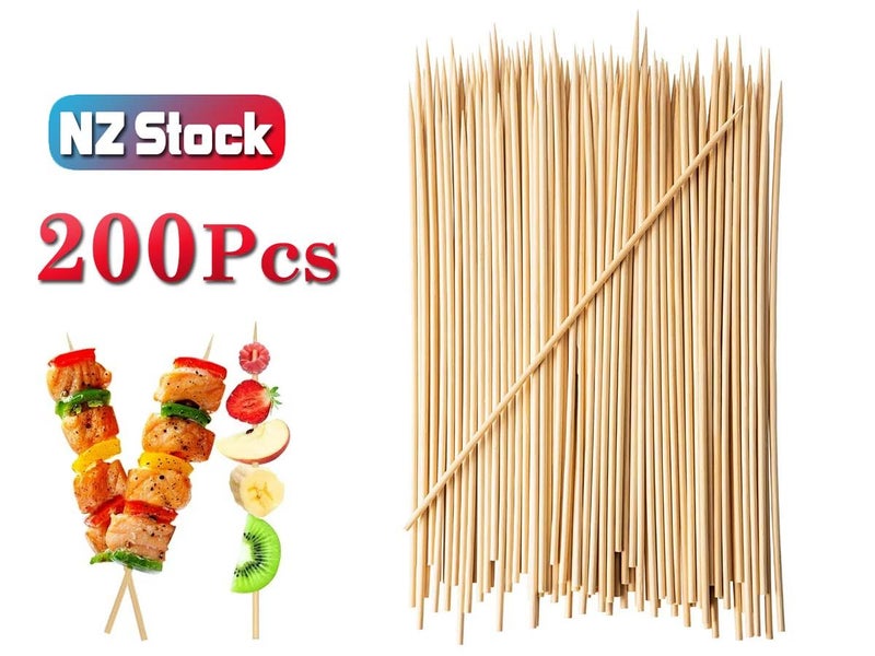 30cm Bamboo Sticks 200pcs NZ Clearance Carousel 1
