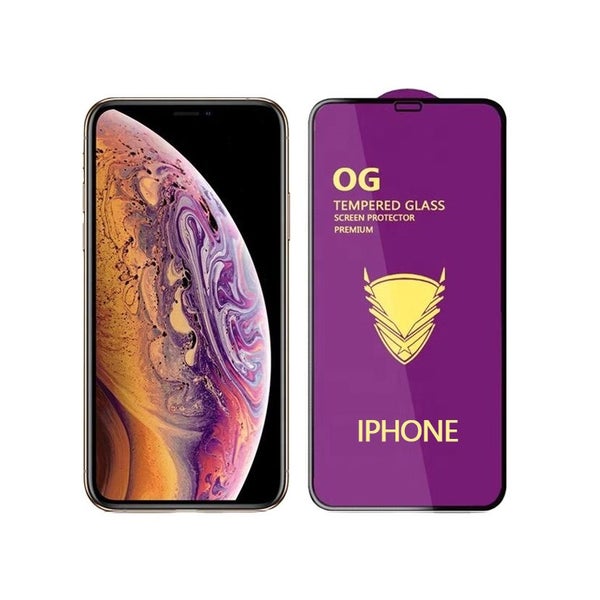 iPhone XR 11 Full High Quality 9H Tempered Glass Screen Protector Carousel 1