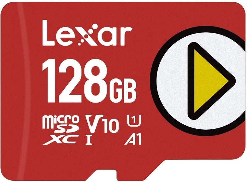 Micro SD Card Nintendo Lexar PLAY microSDXC UHS-I Class 10 U1 V30 A2 128GB Carousel 1