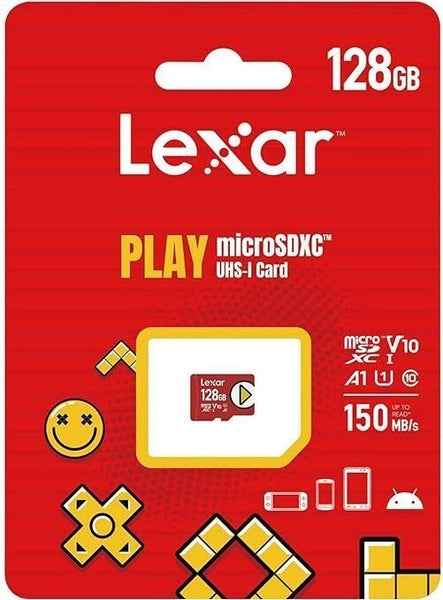 Micro SD Card Nintendo Lexar PLAY microSDXC UHS-I Class 10 U1 V30 A2 128GB Carousel 2