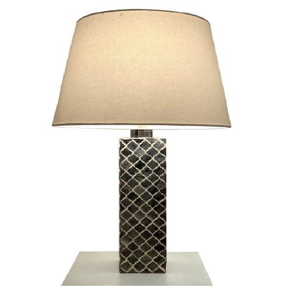 Grey Clover Bone Lamp Carousel 1