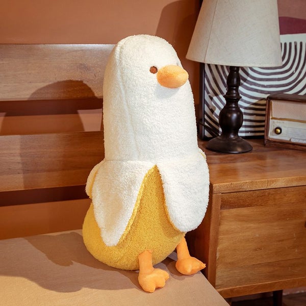 Duck Stuffed Plush Animals Creative Banana Doll Funny Sofa Cushion Carousel 2