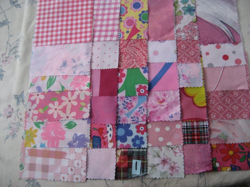 100 5" charm squares, girls Carousel 3