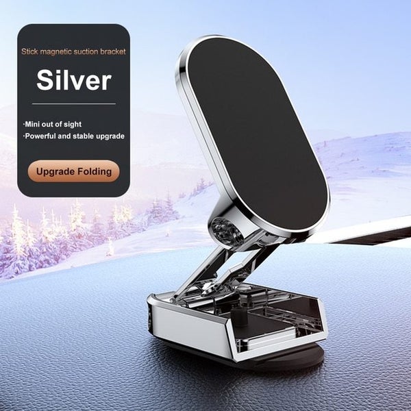 360 Rotatable Magnetic Car Phone Holder Magnet Smartphone Support GPS Carousel 1
