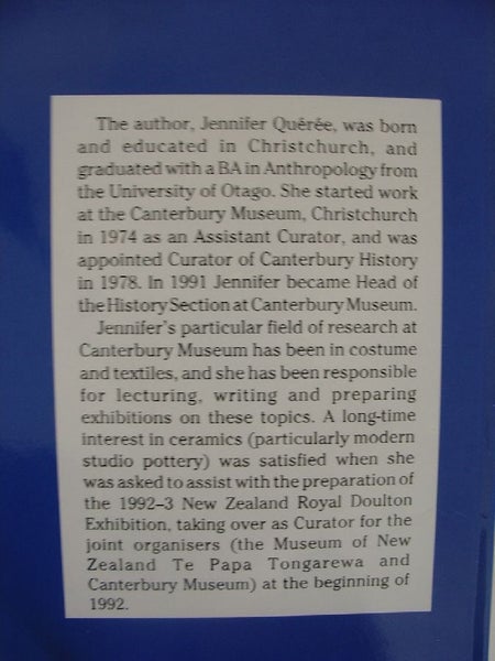 Royal Doulton NZ and Australian Treasures 1993 Ex Carousel 2