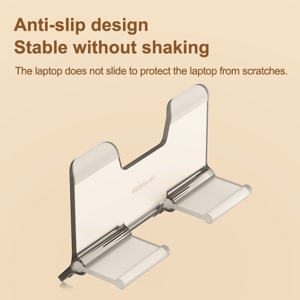 Hagibis Vertical Laptop Stand Transparent Desktop Gravity Holder Carousel 7