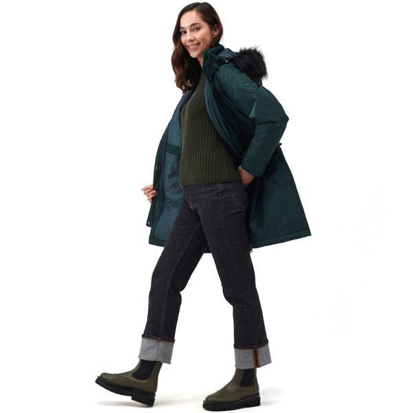 Regatta Womens Lellani Waterproof Hooded Jacket - Darkest Spruce - 10 Carousel 4