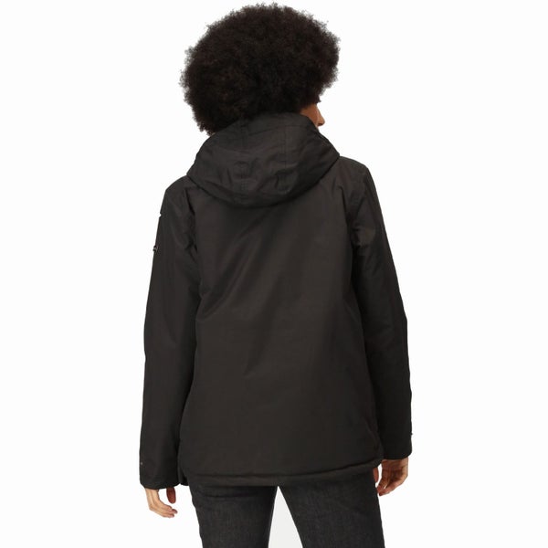 Regatta Womens Broadia Waterproof Jacket Coat - Black - 8 Carousel 2