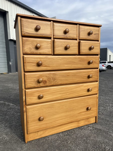 Beautiful solid NZ rimu scotch chest- FULLY RESTORED Carousel 1