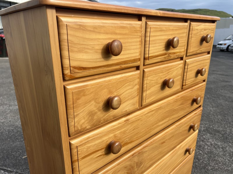 Beautiful solid NZ rimu scotch chest- FULLY RESTORED Carousel 2