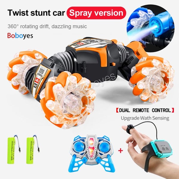 New Style 360 4WD All-Round Drift Spray Remote Control Stunt Car Carousel 1