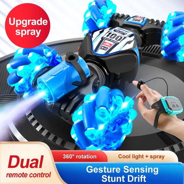 New Style 360 4WD All-Round Drift Spray Remote Control Stunt Car Carousel 2