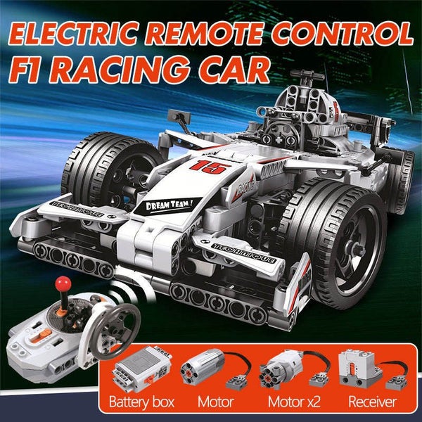 White & Black F1 race car Technical Carousel 1