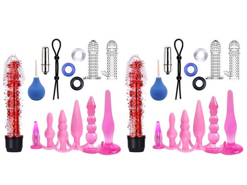 2 X 13-Piece Couples After Dark Toys Set Soft Sensory Accessories Adult Toys Carousel 1