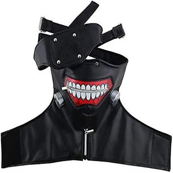 Tokyo Ghoul Kaneki Ken 3d Pu Leather Mask Halloween Cosplay Mask Carousel 1