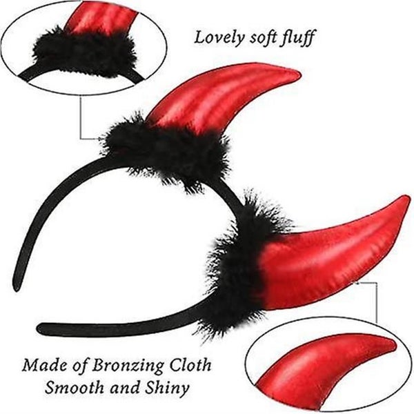 Devil Costume Accessory Set Halloween Devil Accessory Set Costume Creative Hallo Carousel 2