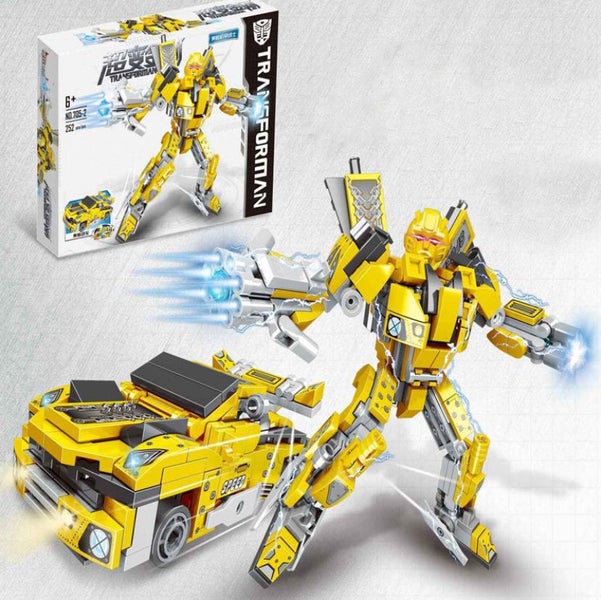 Transformers BumbleBee Truck Car Action Figure Kid Toys Carousel 2