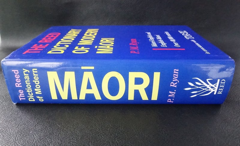 Reed Dictionary of Modern Maori by P.M. Ryan (Large Print Hardcover). Carousel 2