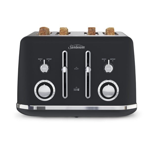 Sunbeam Alinea 4 Slice Toaster - Black (TA2740K) Carousel 1