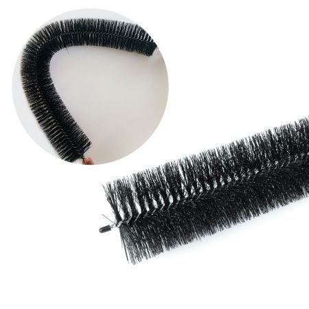 6PCS Gutter Brush Guard Garden Roof Leaf Twigs Filter 92x10cm Carousel 2