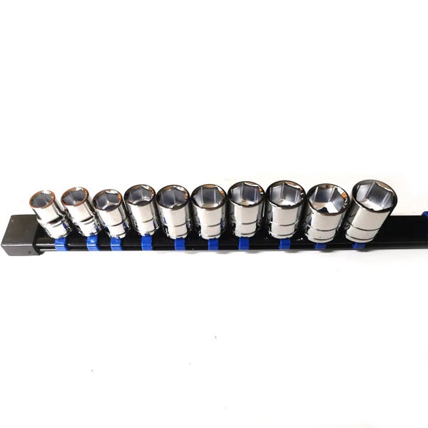 Blue Point 3/8 Short Sockets Metric 10mm -19mm Carousel 3