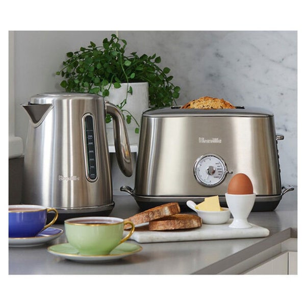 Breville Luxe Toaster and Kettle Set - Stainless Carousel 2