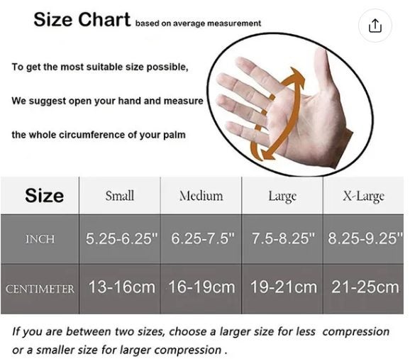 Copper Infused Arthritis Compression Gloves Carousel 7