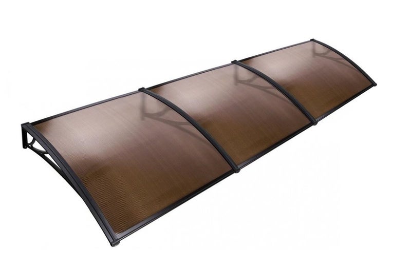 DOOR CANOPY W360CMXD100CM TINTED Carousel 1