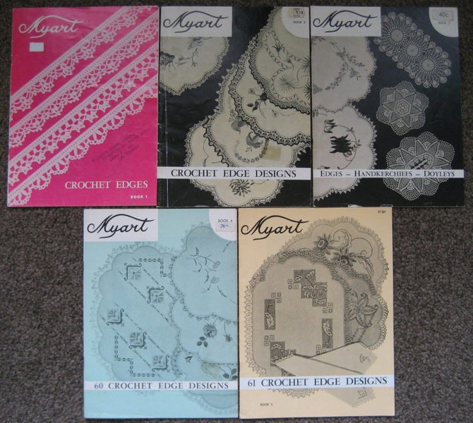 MYART CROCHET DOILY EDGE DESIGNS PATTERN BOOK Carousel 1