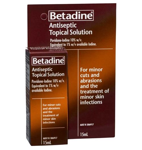 Betadine Antiseptic Topical Solution 15ml Carousel 1