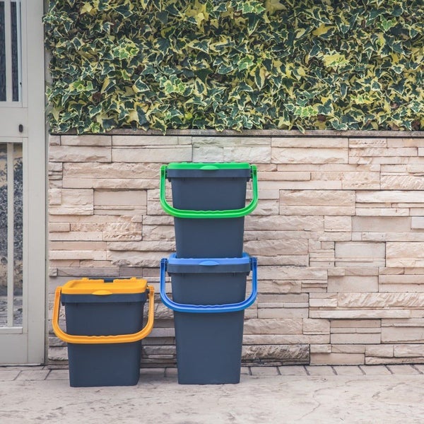 ECOPLUS ITALIAN DUST BIN 20L BLUE Carousel 2