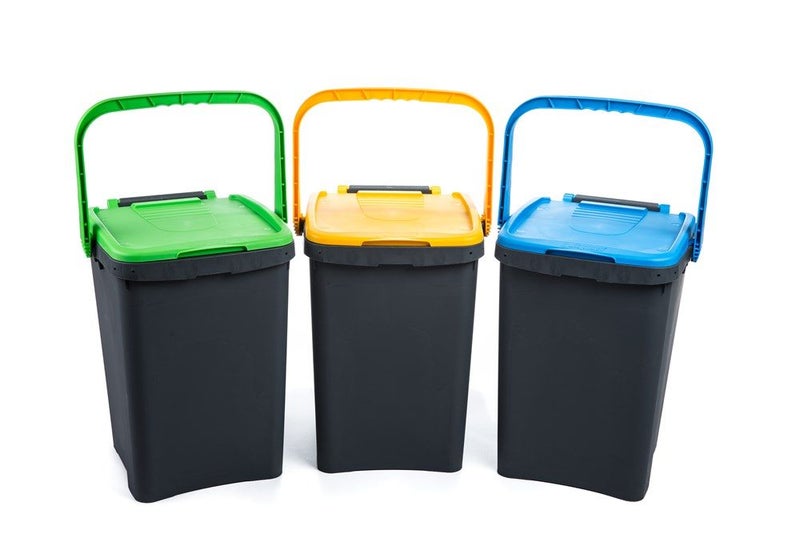ECOPLUS ITALIAN DUST BIN 50L BLUE Carousel 2