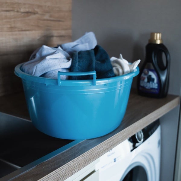 OVAL ITALIAN BASIN 70L - BLUE Carousel 2