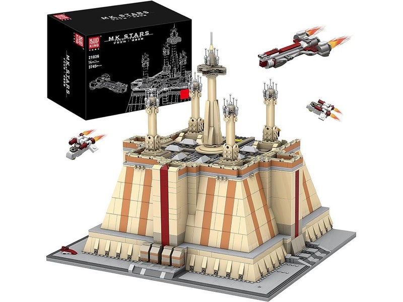 Jedi-Tempel Galaxy Building Kit, Star Plan Spaceship City Building Collection Carousel 1