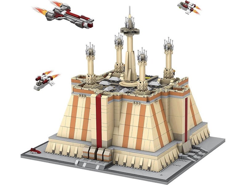 Jedi-Tempel Galaxy Building Kit, Star Plan Spaceship City Building Collection Carousel 2