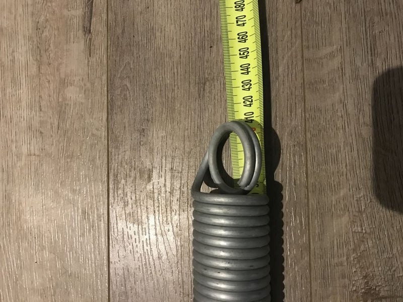 Tilt Garage Door Spring 50kg Pair 410mm long Carousel 2