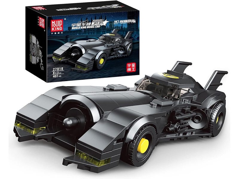 Model Car Bat Sports Car Building Blocks,High-tech Racing Clamping Building Kit Carousel 1