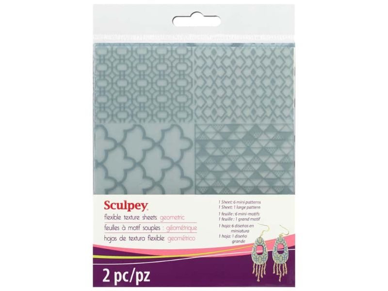 SCULPEY TEXTURE SHEET GEOMETRIC - Carousel 1